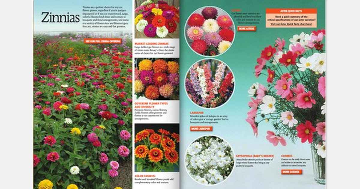 Harris Seeds' 2015 Digital Cut Flower Growers’ Catalog
